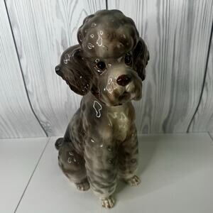 Shafford Vintage Kennel Club “Topsy” Poodle 12”Figurine